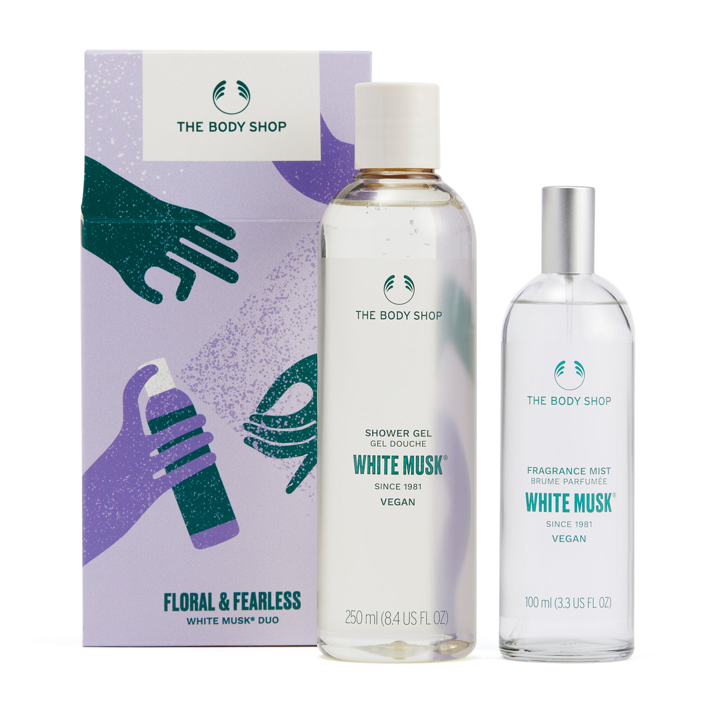 Coffret Duo White Musk Floral & Fearless
