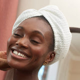 Serviette turban en fibre de bambou