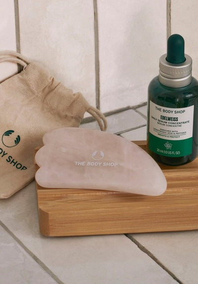 Quartz Rose - Pierre de Gua Sha