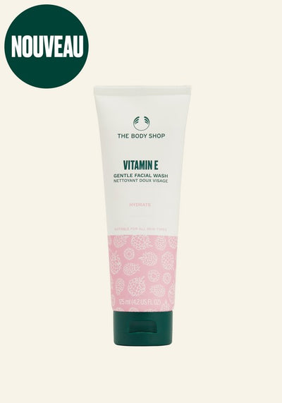 Nettoyant visage doux hydratant Vitamine E