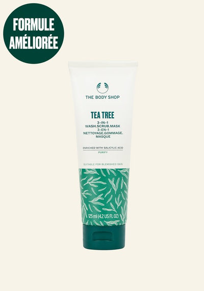 Nettoyant-gommage-masque 3-en-1 Arbre à thé - Tea Tree