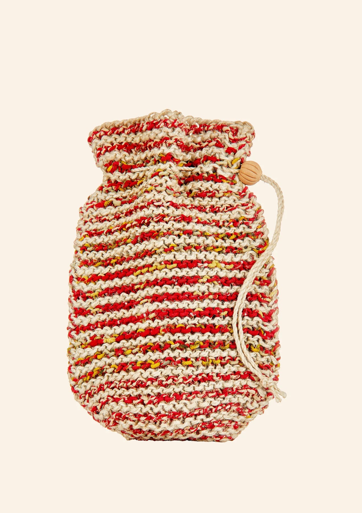Gant exfoliant en jute pour la douche et le gommage