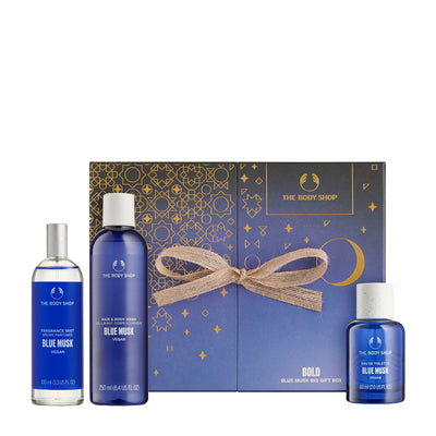 Bold Blue Musk Big Gift Box