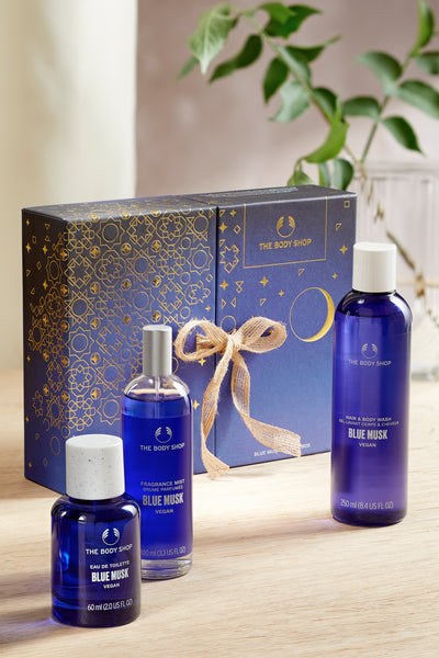 Bold Blue Musk Big Gift Box