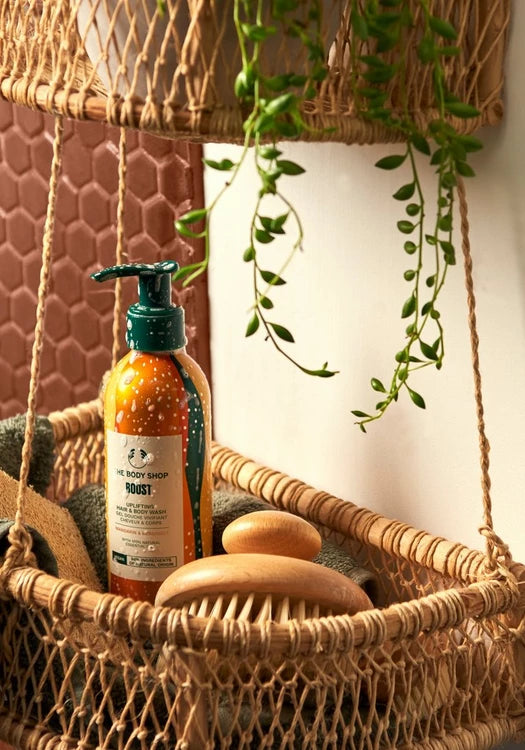 Gel douche vivifiant Boost - Mandarin & Bergamote
