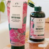 Gel douche gommant British Rose