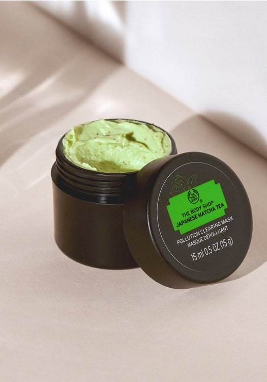 Masque anti-pollution au Thé Matcha du Japon