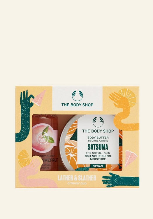 Duo soin citronné Satsuma & Pamplemousse Rose