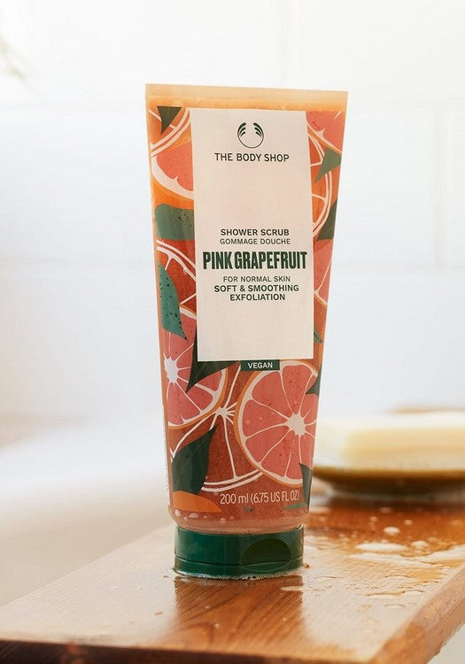 Gel douche gommant corps Pamplemousse Rose