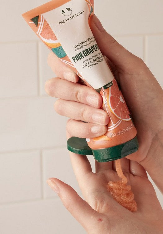 Gel douche gommant corps Pamplemousse Rose