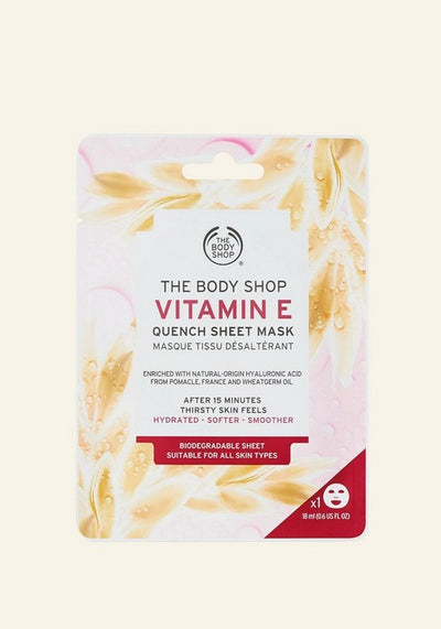 Masque Tissu désaltérant Vitamine E