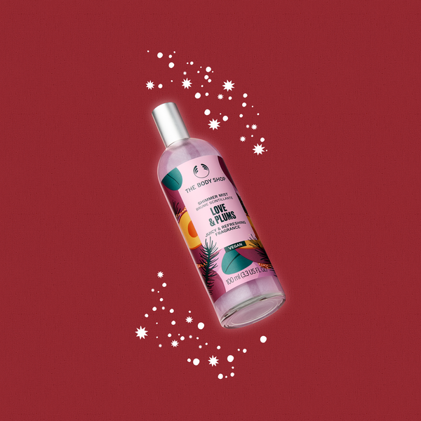 Brume corporelle scintillante Love & Plums