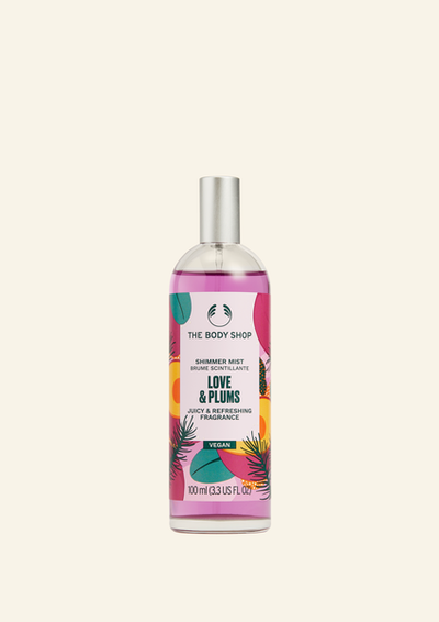 Brume corporelle scintillante Love & Plums